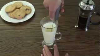 Aerolatte  The Original Steam Free Milk Frother [upl. by Notsreik]