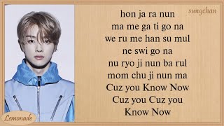 NCT U  Know Now Easy Lyrics [upl. by Aniela]