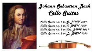 Johann Sebastian Bach  Cello suites in 432 Hz great for reading or studying [upl. by Beauchamp832]